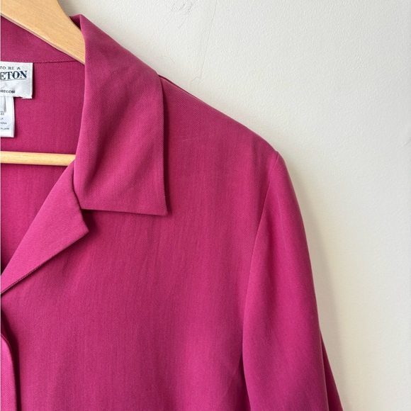 NWT Silk Pendleton Pink Shirt - Picture 8 of 12